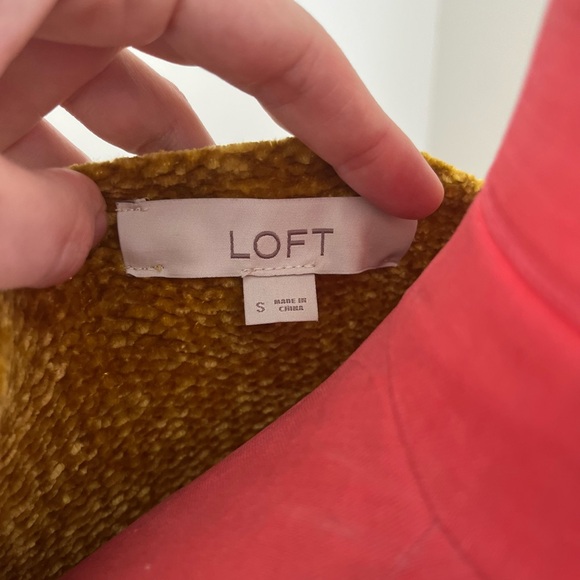 LOFT Chenille Sweater (S) - Picture 6 of 7